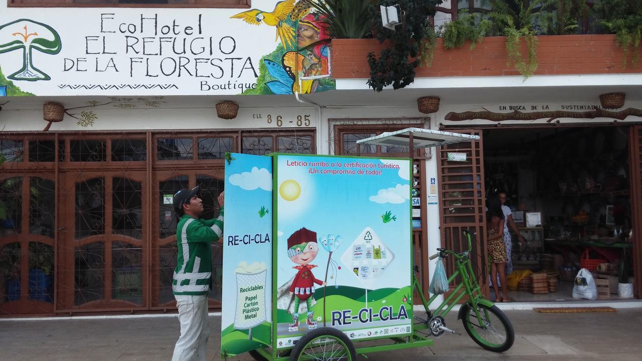 ليتيسيا Eco Hotel El Refugio De La Floresta المظهر الخارجي الصورة