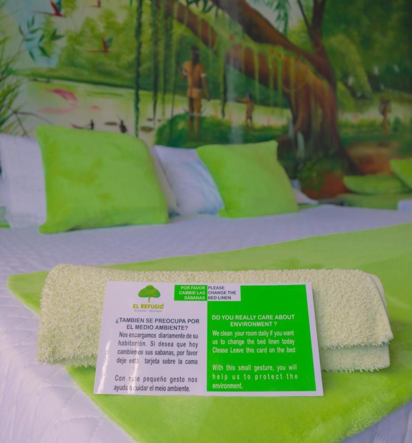 Eco Hotel El Refugio Boutique ليتيسيا المظهر الخارجي الصورة