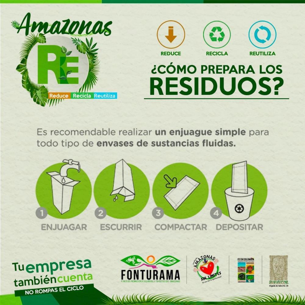 Eco Hotel El Refugio Boutique ليتيسيا المظهر الخارجي الصورة